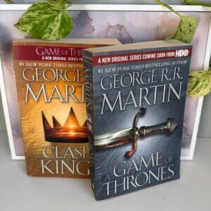 📚 Game of Thrones Bundle | Books 1–2 | Large Paperback | Good Condition